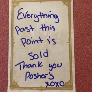 Everything after this point is sold!!!