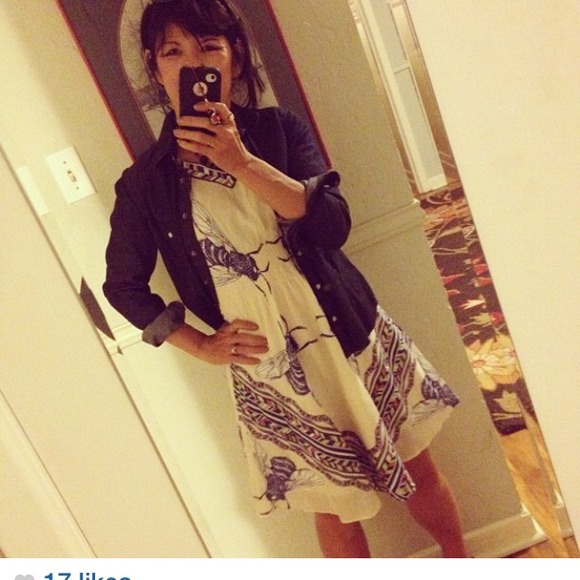 Anthropologie - Anthro "Blue Bombus Dress" by Liefnotes from ...