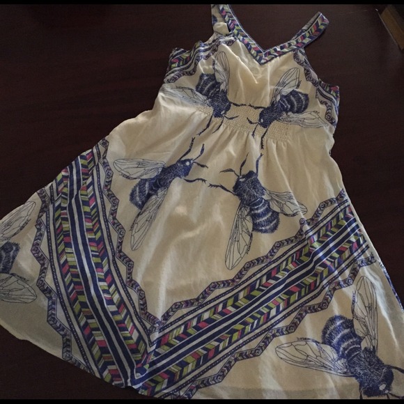 Anthropologie - Anthro "Blue Bombus Dress" by Liefnotes from ...