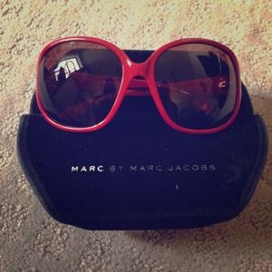 Marc by Marc Jacobs Red Sunglasses