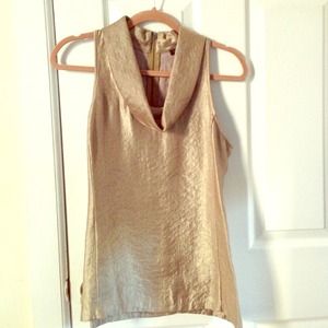 Ann Taylor Gold Top