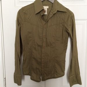 Diesel Button Up with great details!