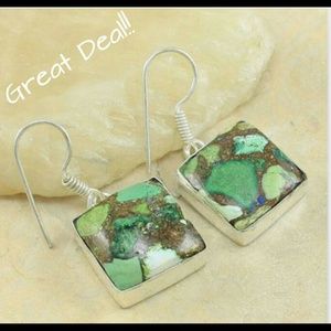 Jasper Earrings NWT