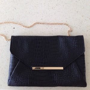 Croc inspired beautiful clutch