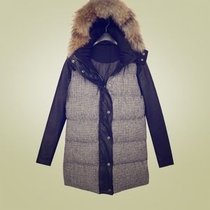 Fashionable down coat