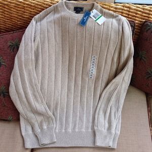 Men's large cotton crew-neck Docker's sweater