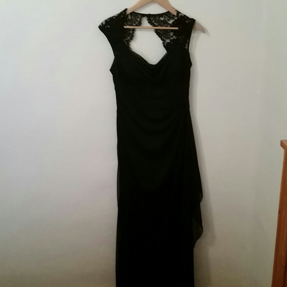 Formal black gown by xscape