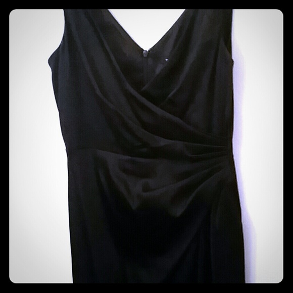 Black cocktail dress