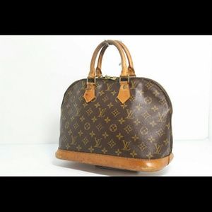 100% Authentic Louis Vuitton Monogram Alma PM