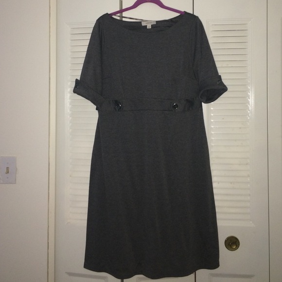 SOLD! Slimming Gray Merona Dress