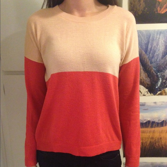 Forever 21 Color Block Sweater