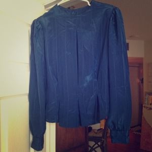 True Vintage Navy Top
