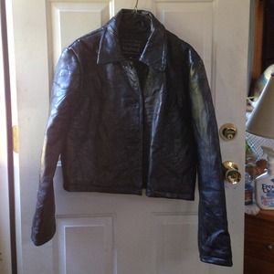 💟SALE💟 Italian Stone real leather jacket.