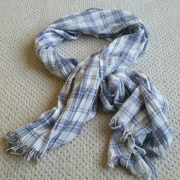 J. Crew frilled scarf