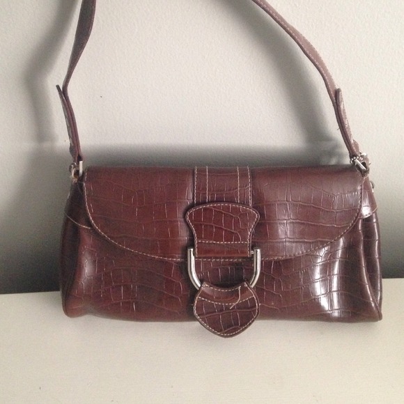 Brown apostrophe bag