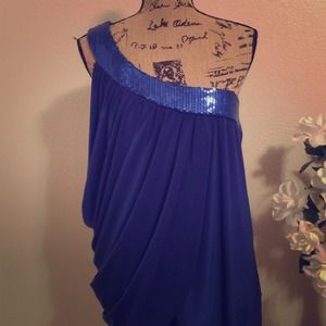 HP🎭💃Gorgeous blue party dress SZ 12