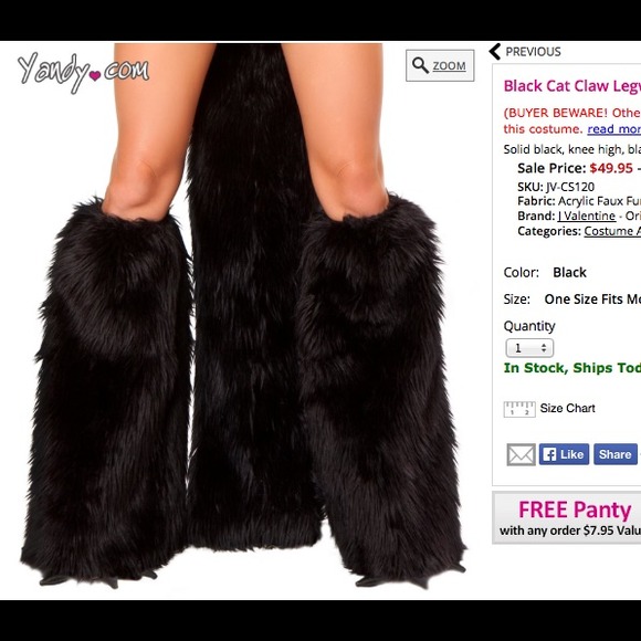 Authentic J VALENTINE Black Cat Halloween costume - Picture 2 of 4