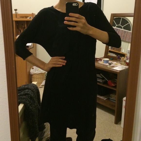 H&M Basic Black Dolman Dress - Picture 4 of 4