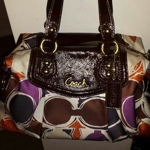 Coach Ashley scarf print multicolor