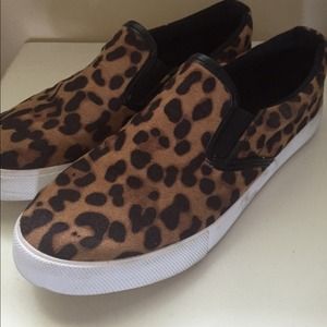 Leopard Slip On Shoe Sz 8