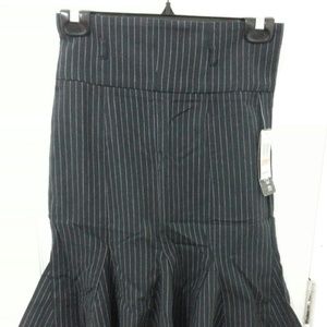 Brand new women stripe black skirt