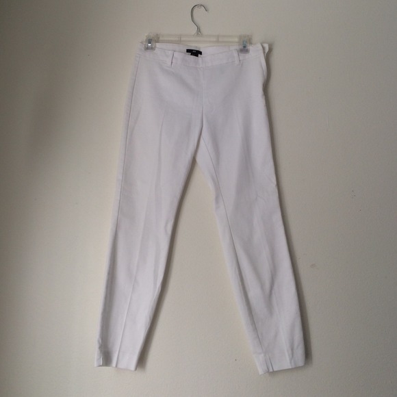 White H&M Ankle Slacks