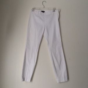 White H&M Ankle Slacks