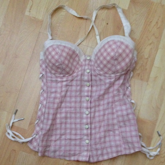 Guess bustier top