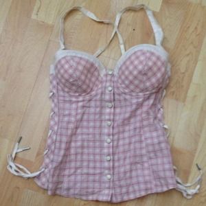 Guess bustier top
