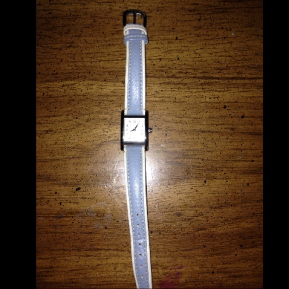 100% authentic coach leather watch