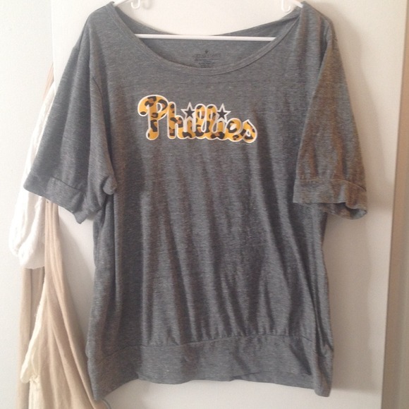 Leopard Print Phillies Tee