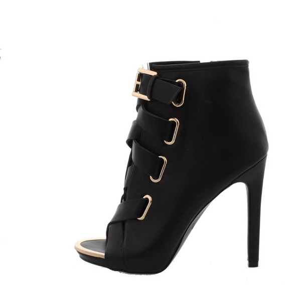 Open toe booties - Picture 3 of 4