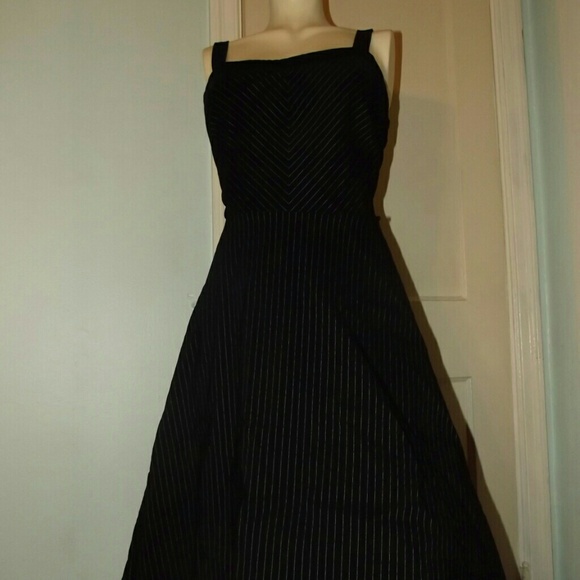 Pin stripe and tulle Ruby Rox dress - Picture 2 of 4