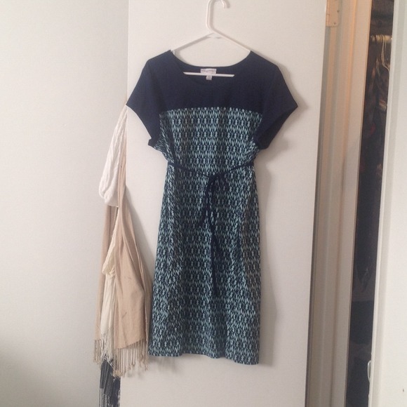 Blue Maternity Dress