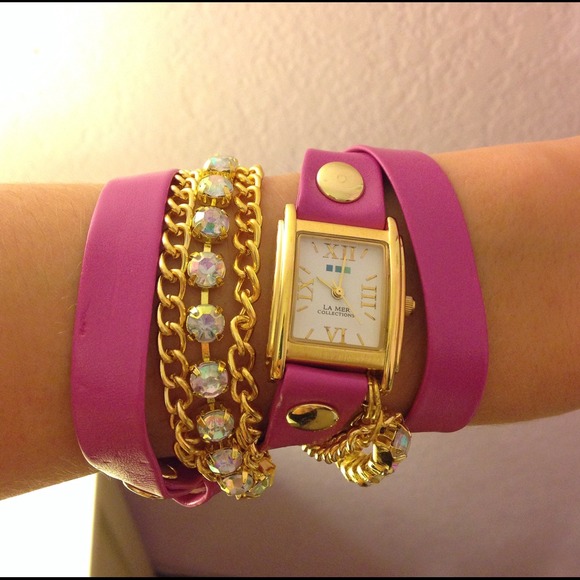 La Mer Collections Wrap Watch Bracelet