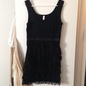 Black Layered Dress