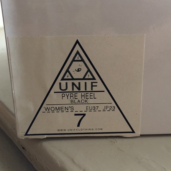*SOLD* BRAND NEW UNIF Pyre Heels - Picture 4 of 4