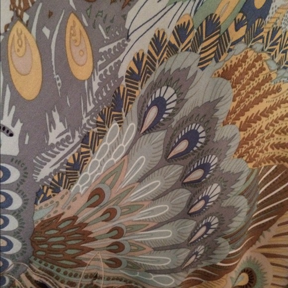 Green Peacock Dress - Picture 2 of 3