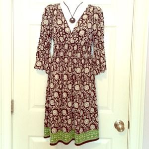 ‼️SALE‼️Max Studio Long Sleeved Print Dress