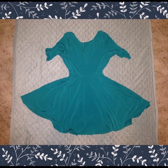 Sold EXPRESS Teal Dress
