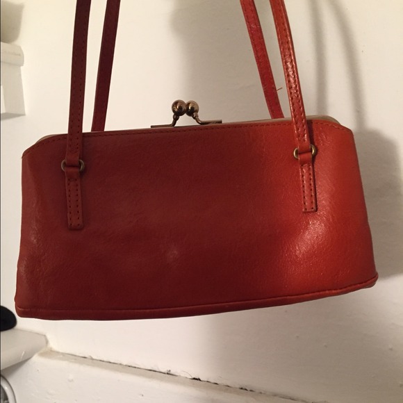 Mini orange Banana Republic purse