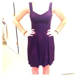 Purple dress!