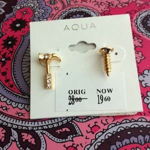 Nordstroms aqua earrings