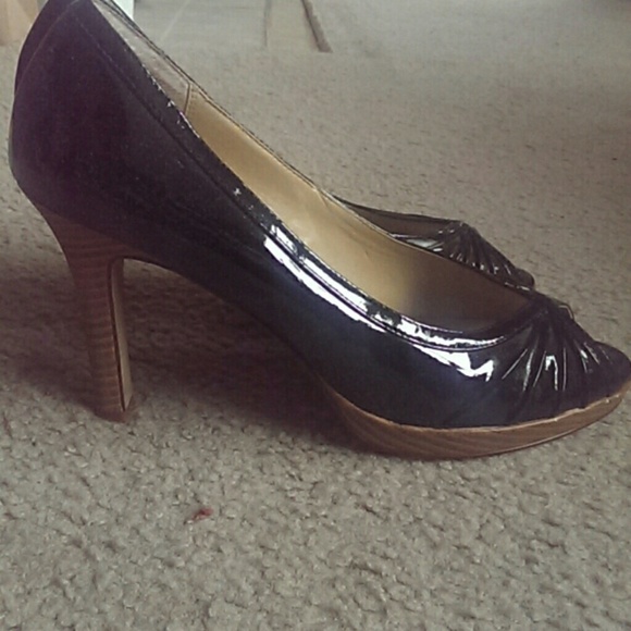 Black Patent Leather Pumps