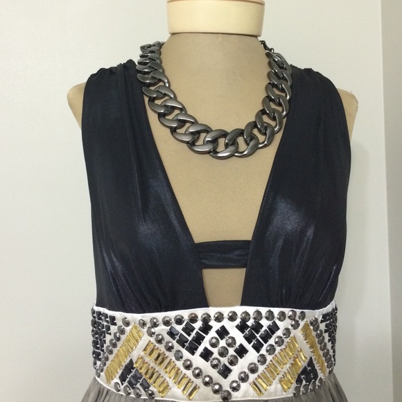 Reduced! Bebe low very dress - Picture 2 of 3