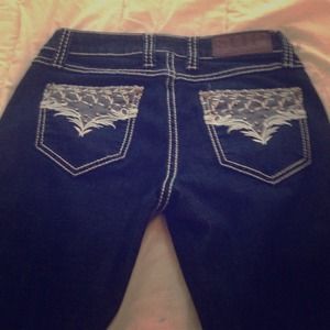 Cowgirl Up Jeans Jeweled pockets