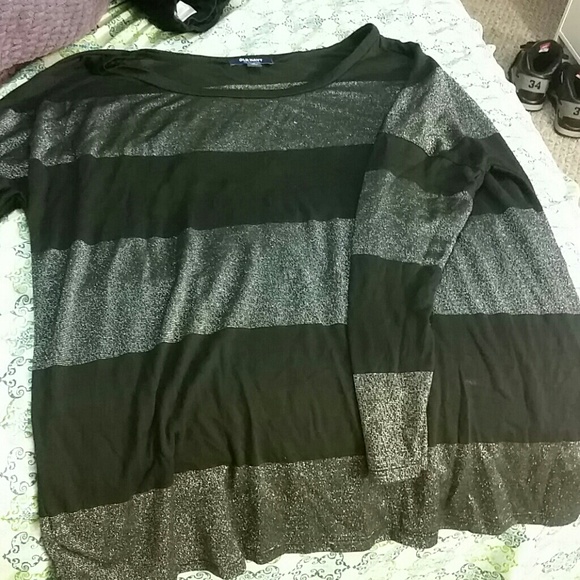 BUNDLED for Tam Long sleeve striped with sparkles