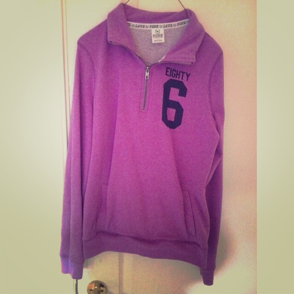 Victoria's Secret PINK half-zipper hoodie