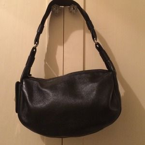 Authentic Kate Spade black leather handbag