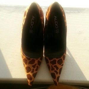 Aldo Animal Print...never worn